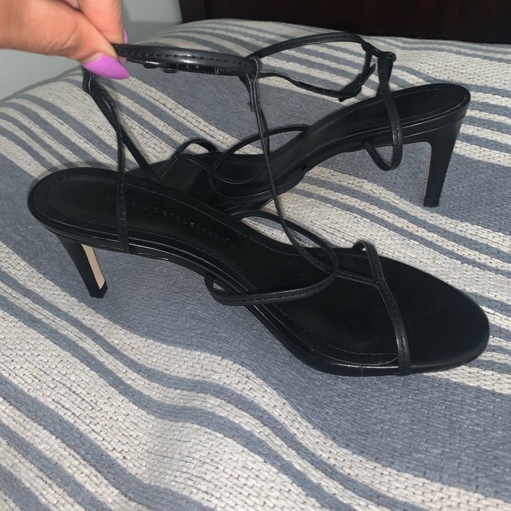 Black Sandal Heel